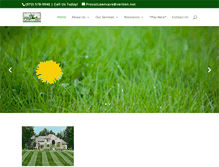 Tablet Screenshot of procutlawncare.com